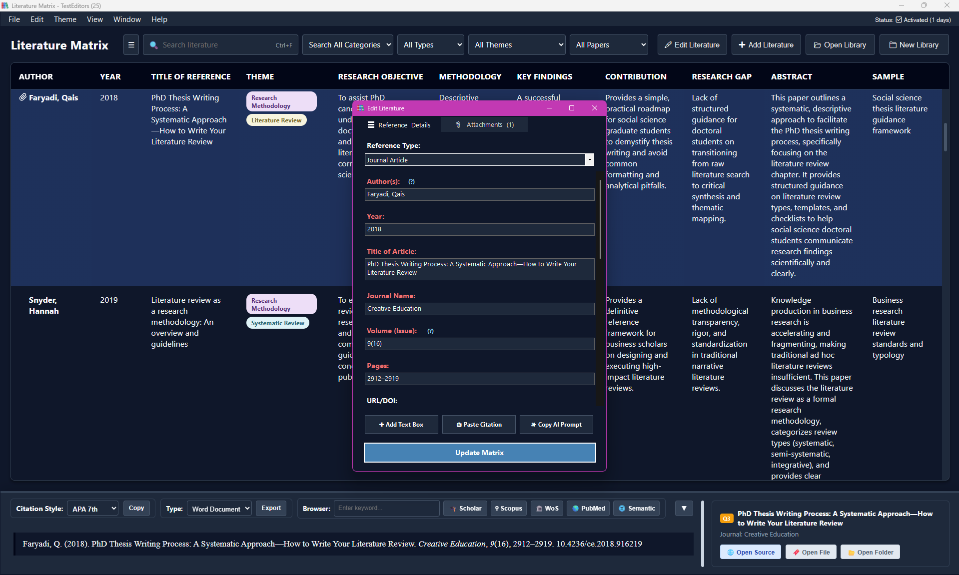 Mindmap Dark Theme