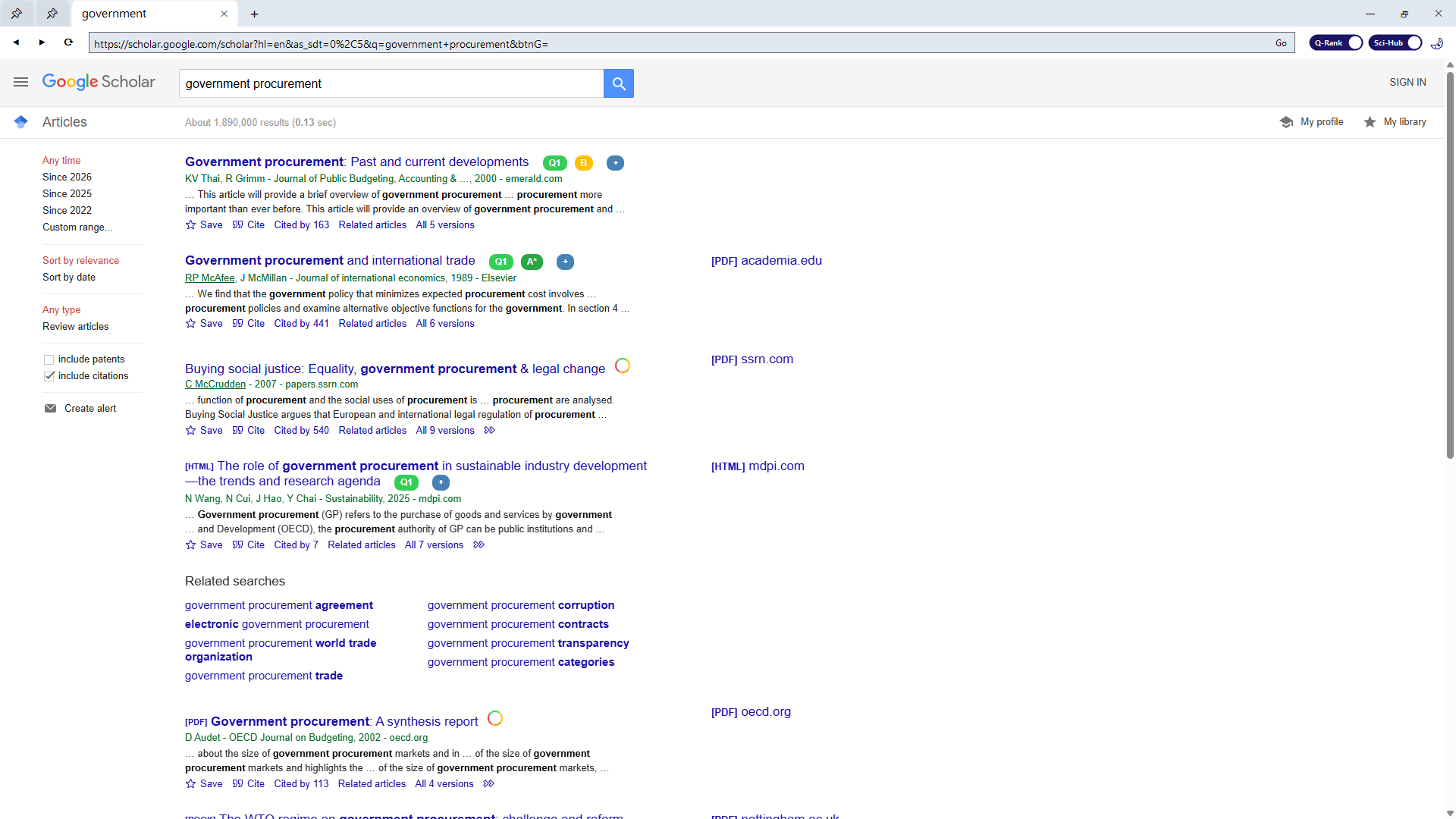 Internal Browser Light Theme